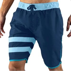 Kanu Surf Navy Blue Swim Shorts. Sz XL.